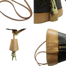 Load image into Gallery viewer, Louis Vuitton Alma BB Monogram Canvas Satchel Bag Brown