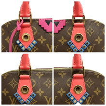 Load image into Gallery viewer, LOUIS VUITTON Alma Monogram leather Tote Bag Brown