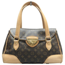 Load image into Gallery viewer, Louis Vuitton  Beverly Monogram Leather Shoulder Bag Brown