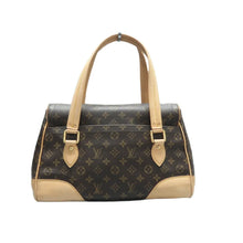 Load image into Gallery viewer, Louis Vuitton  Beverly Monogram Leather Shoulder Bag Brown
