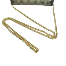 Load image into Gallery viewer, GUCCI Blondie Canvas Shoulder Bag Brown