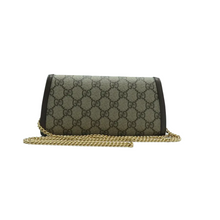 Load image into Gallery viewer, GUCCI Blondie Canvas Shoulder Bag Brown
