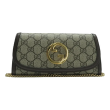 Load image into Gallery viewer, GUCCI Blondie Canvas Shoulder Bag Brown