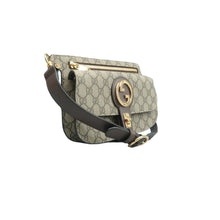 Load image into Gallery viewer, Gucci Blondie GG Supreme Monogram Textured Dollar Calfskin Belt Bag Beige