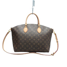 Load image into Gallery viewer, Louis Vuitton Boetie Monogram Canvas Shoulder Bag Brown