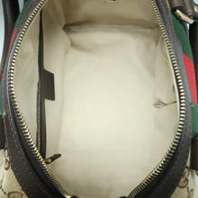 Load image into Gallery viewer, Gucci Boston Leather Satchel Bag Brown