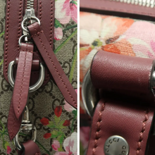 Load image into Gallery viewer, GUCCI Boston Canvas Satchel Bag Bicolor