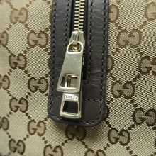 Load image into Gallery viewer, Gucci Boston Leather Satchel Bag Brown