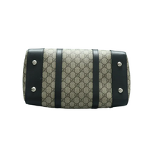 Load image into Gallery viewer, GUCCI Boston Canvas Satchel Bag Brown