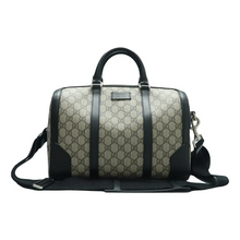 Load image into Gallery viewer, GUCCI Boston Canvas Satchel Bag Brown