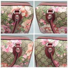 Load image into Gallery viewer, Gucci Boston Canvas Satchel Bag Brown