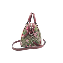 Load image into Gallery viewer, Gucci Boston Canvas Satchel Bag Brown