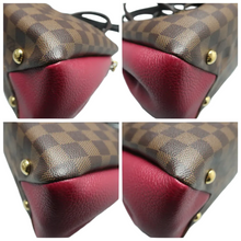 Load image into Gallery viewer, Louis Vuitton Brittany Damier Ebene Canvas Satchel Bag Brown
