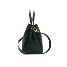 Load image into Gallery viewer, LOUIS VUITTON Brittany Damier Ebene Canvas Satchel Bag Brown