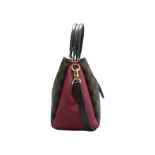 Load image into Gallery viewer, Louis Vuitton Brittany Damier Ebene Canvas Satchel Bag Brown