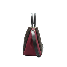 Load image into Gallery viewer, Louis Vuitton Brittany Damier Ebene Canvas Satchel Bag Brown