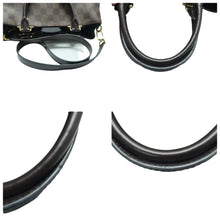 Load image into Gallery viewer, LOUIS VUITTON Brittany Damier Ebene Canvas Satchel Bag Brown