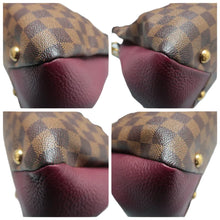 Load image into Gallery viewer, Louis Vuitton Brittany Damier Ebene Canvas Satchel Bag Brown