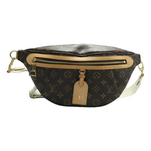 Load image into Gallery viewer, Louis Vuitton Bum Bag / Sac Ceinture Monogram Canvas Belt Bag Brown