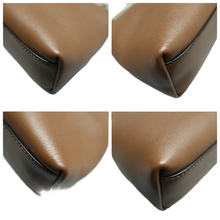 Load image into Gallery viewer, Burberry Leather Fabric Shoulder Bag Brown