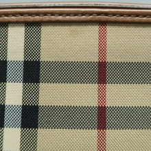 Load image into Gallery viewer, Burberry Leather Fabric Shoulder Bag Brown