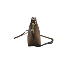 Load image into Gallery viewer, Burberry Leather Fabric Shoulder Bag Brown