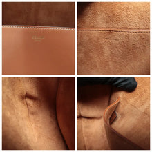 Load image into Gallery viewer, CELINE Leather Crossbody Bag Brown