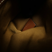 Load image into Gallery viewer, Celine Canvas Satchel Bag Brown