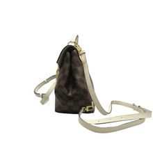 Load image into Gallery viewer, Louis Vuitton Clapton Damier Ebene Canvas Backpack Bag Brown