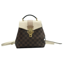 Load image into Gallery viewer, Louis Vuitton Clapton Damier Ebene Canvas Backpack Bag Brown