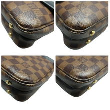Load image into Gallery viewer, Louis Vuitton Clapton Damier Ebene Canvas Shoulder Bag Brown