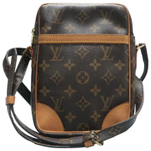 Load image into Gallery viewer, Louis Vuitton Danube Monogram Canvas Shoulder Bag Brown