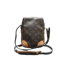 Load image into Gallery viewer, Louis Vuitton Danube Monogram Canvas Shoulder Bag Brown