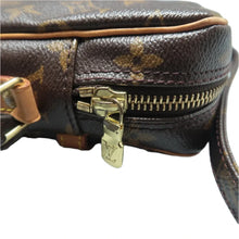 Load image into Gallery viewer, Louis Vuitton Danube Monogram Canvas Shoulder Bag Brown