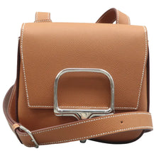 Load image into Gallery viewer, Hermes Della Cavalleria Leather Shoulder Bag Brown