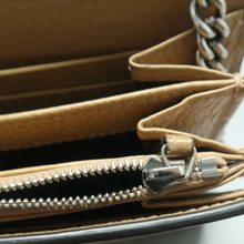 Load image into Gallery viewer, GUCCI Dionysus Chain Wallet Leather Shoulder Bag Brown
