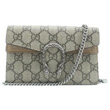 Load image into Gallery viewer, Gucci Dionysus GG Supreme Monogram Shoulder Bag Brown