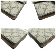 Load image into Gallery viewer, Gucci Dionysus GG Supreme Monogram Shoulder Bag Brown