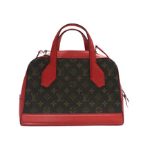 Load image into Gallery viewer, LOUIS VUITTON Dora Monogram Canvas Satchel Red