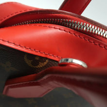 Load image into Gallery viewer, LOUIS VUITTON Dora Monogram Canvas Satchel Red