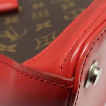 Load image into Gallery viewer, LOUIS VUITTON Dora Monogram Canvas Satchel Red