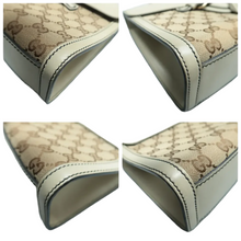 Load image into Gallery viewer, GUCCI Emily Canvas Shoulder Bag Brown