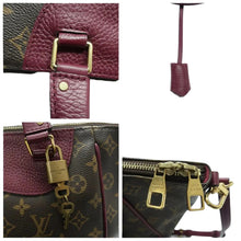 Load image into Gallery viewer, LOUIS VUITTON Estrela Monogram Canvas Satchel Bag Brown