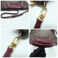 Load image into Gallery viewer, LOUIS VUITTON Estrela Monogram Canvas Satchel Bag Brown
