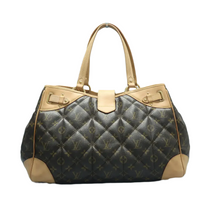 Load image into Gallery viewer, Louis Vuitton Etoile Shopper Monogram Canvas Tote Bag Brown