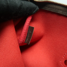 Load image into Gallery viewer, Louis Vuitton Eva Damier Ebene Canvas Satchel Bag Brown