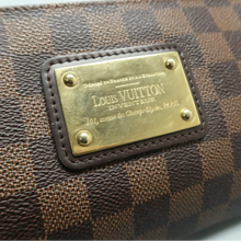 Load image into Gallery viewer, Louis Vuitton Eva Damier Ebene Canvas Satchel Bag Brown
