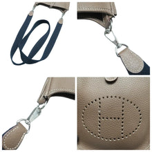 Load image into Gallery viewer, HERMES Evelyne Mini Leather Shoulder bag Brown