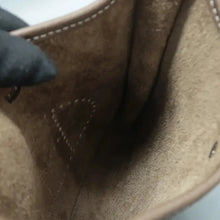 Load image into Gallery viewer, HERMES Evelyne Mini Leather Shoulder bag Brown