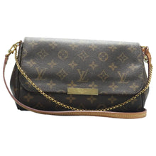 Load image into Gallery viewer, Louis Vuitton Favorite MM Monogram Canvas Crossbody Bag Brown